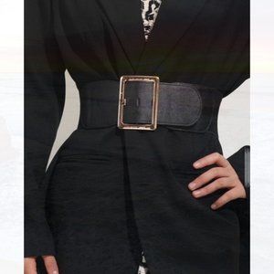 New Buckle Wide Belt 169